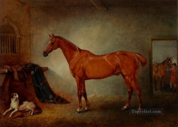  ferneley - Firebird und Policy Pferd John Ferneley Snr